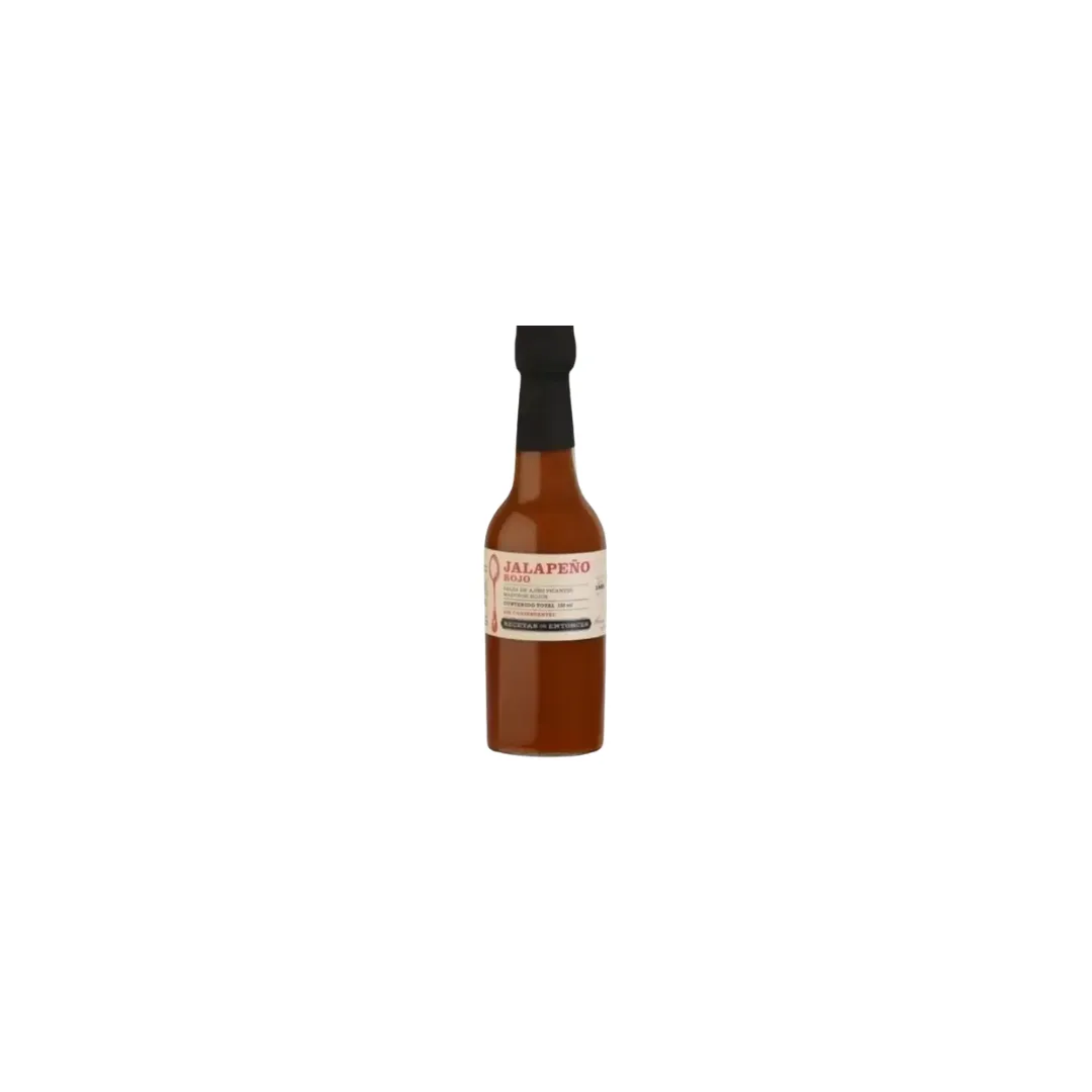SALSA JALAPEÑO ROJA *180ML RECETAS