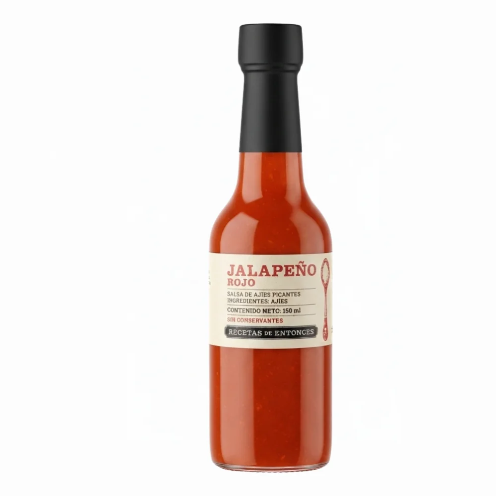 Salsa Jalapeño Roja 180ML Recetas