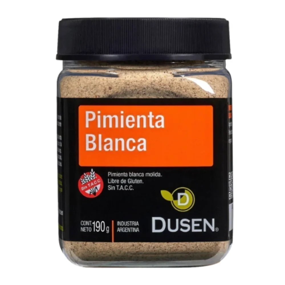 Pimienta Blanca Molida 190G Dusen