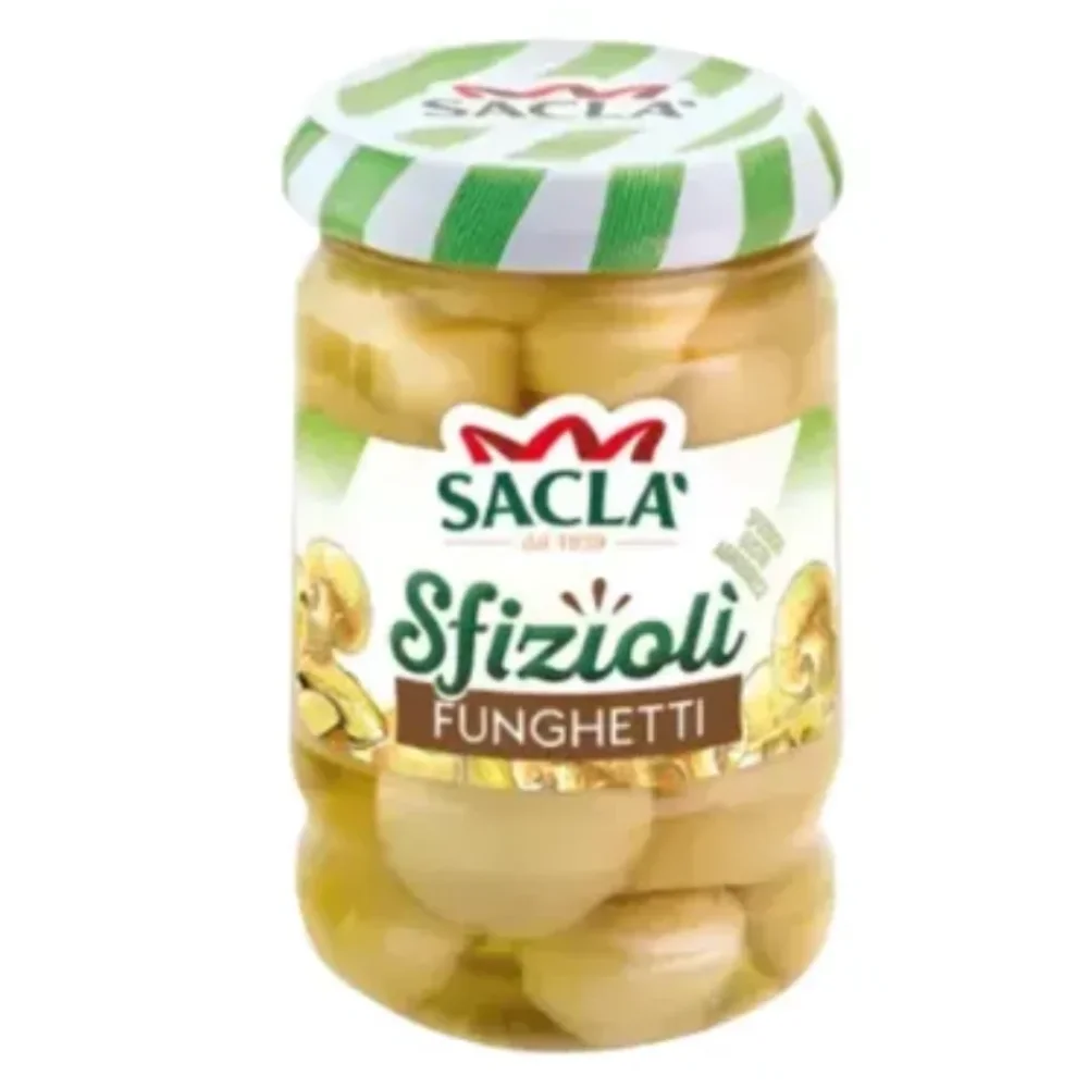 Funghetti Sfizioli 205GR Vidrio Sacla