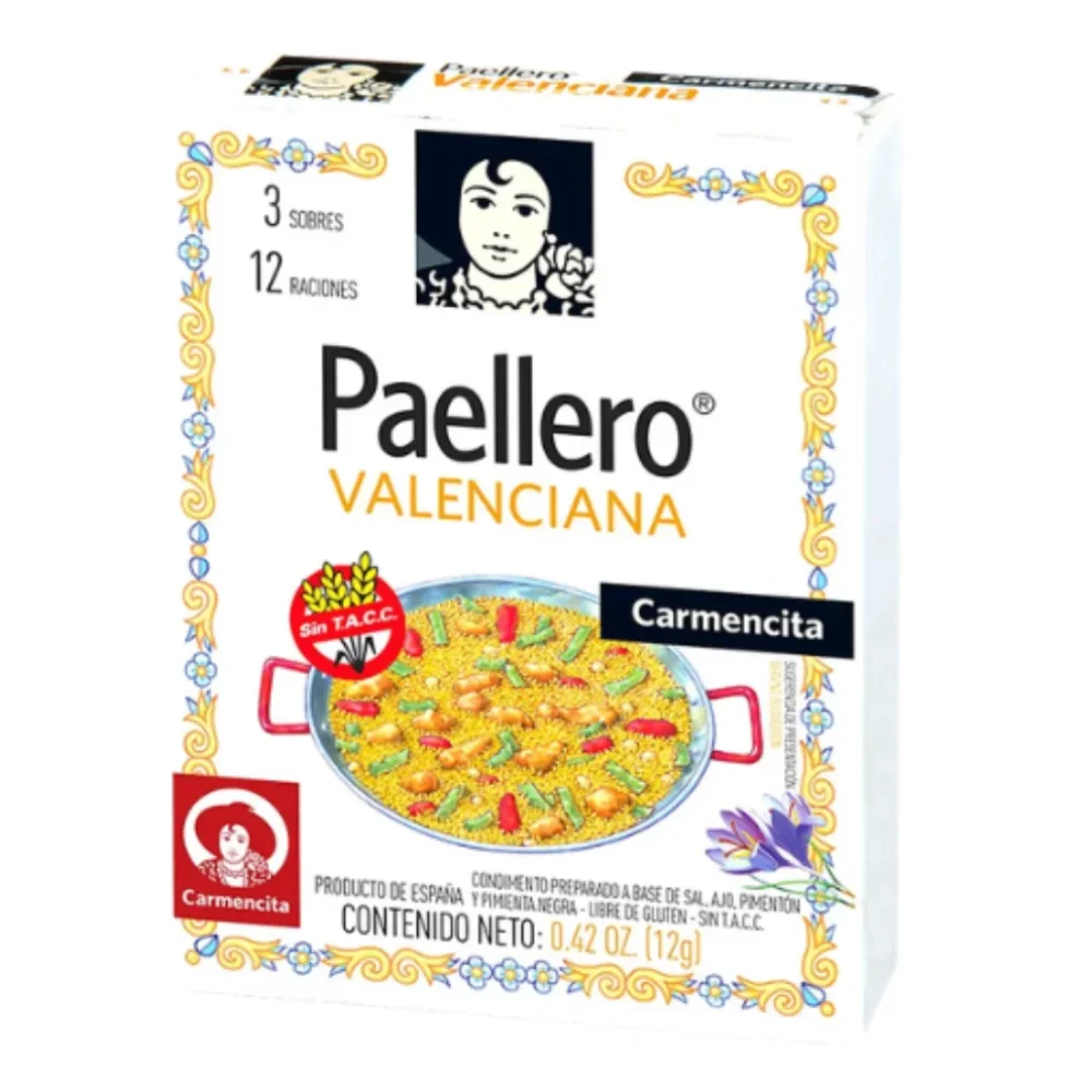 Paellero Valenciana 12G Carmencita