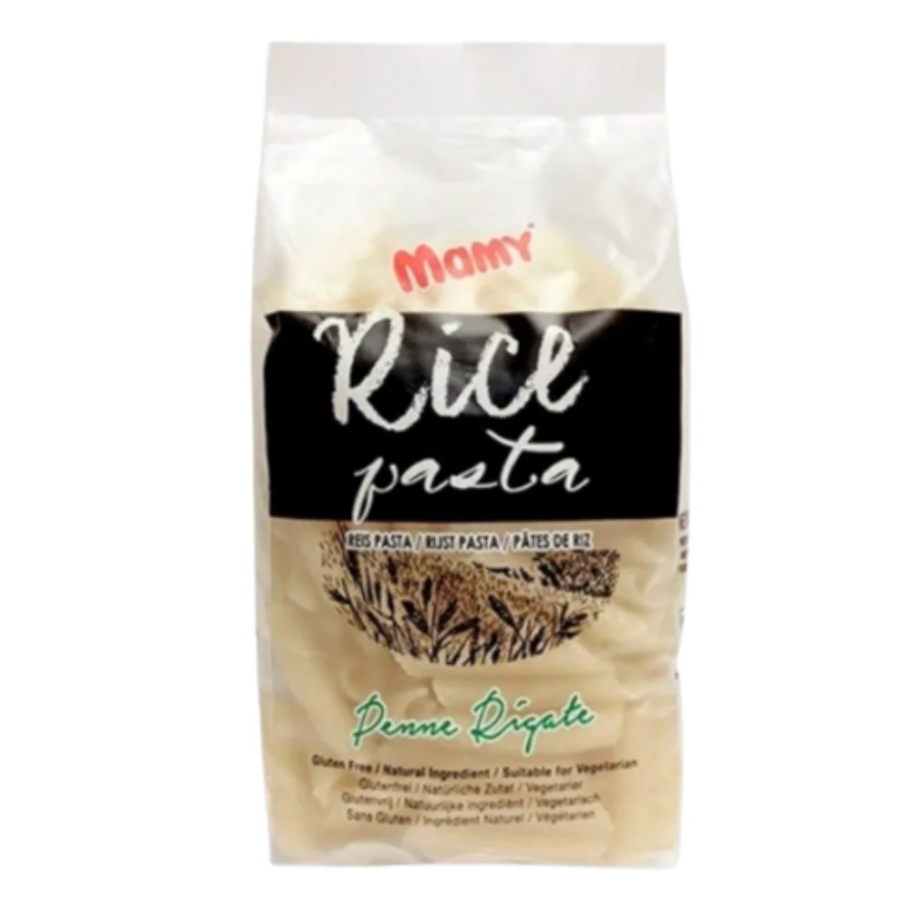 Pasta de Arroz Penne Rigate 250G Mamy