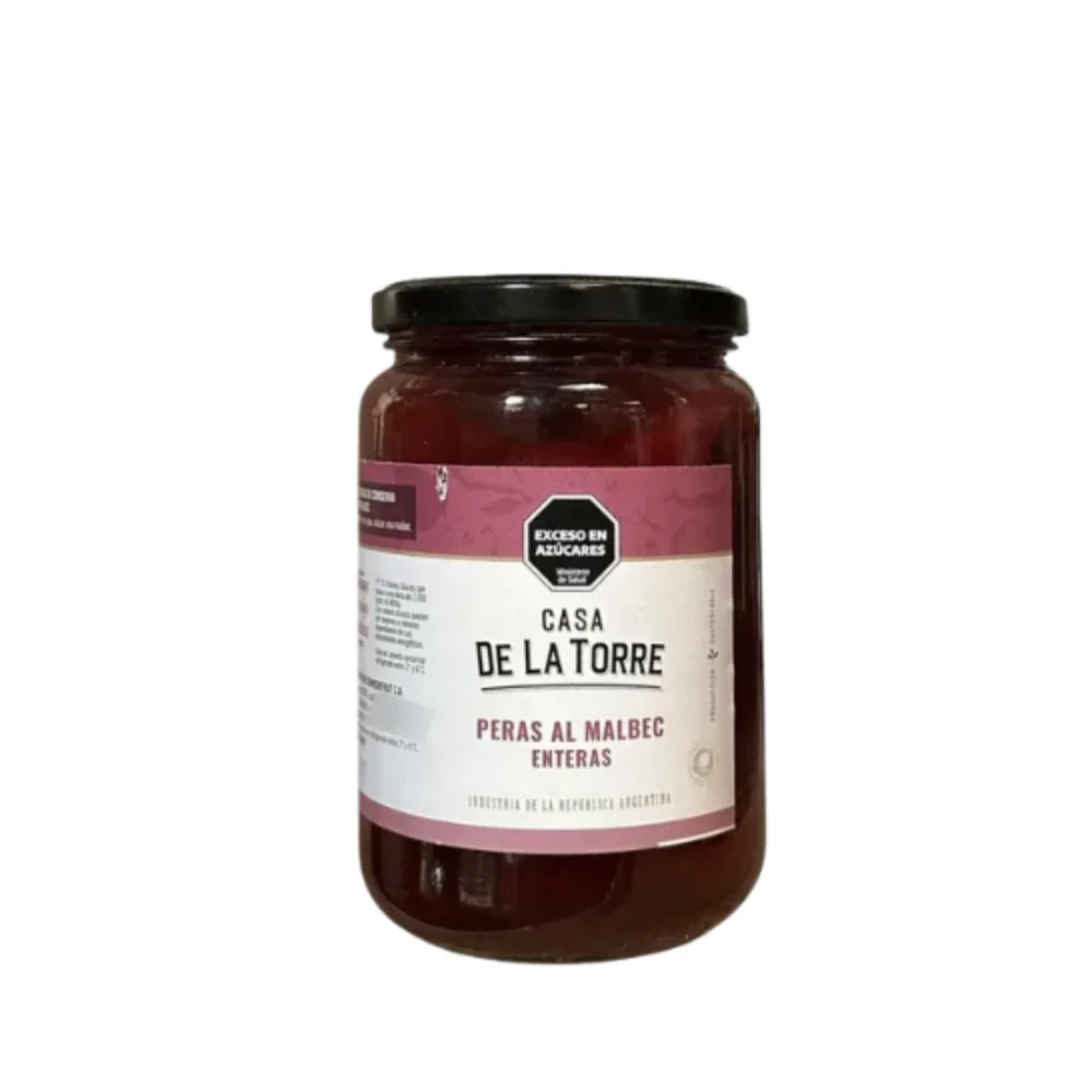 R2) PERAS AL MALBEC ENTERAS *660G CASA DE LA TORRE