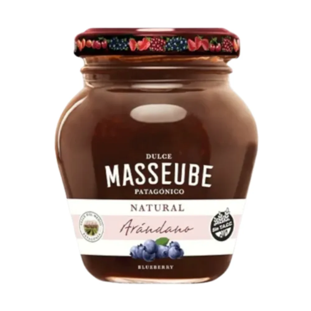 Dulce de Arandano Natural 350G Masseube