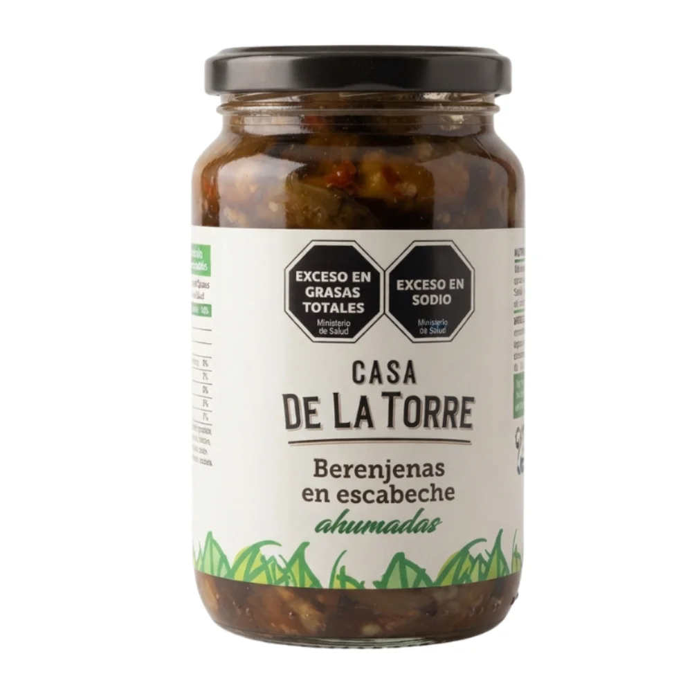 BERENJENAS EN ESCABECHE AHUMADA *300G CASA DE LA TORRE