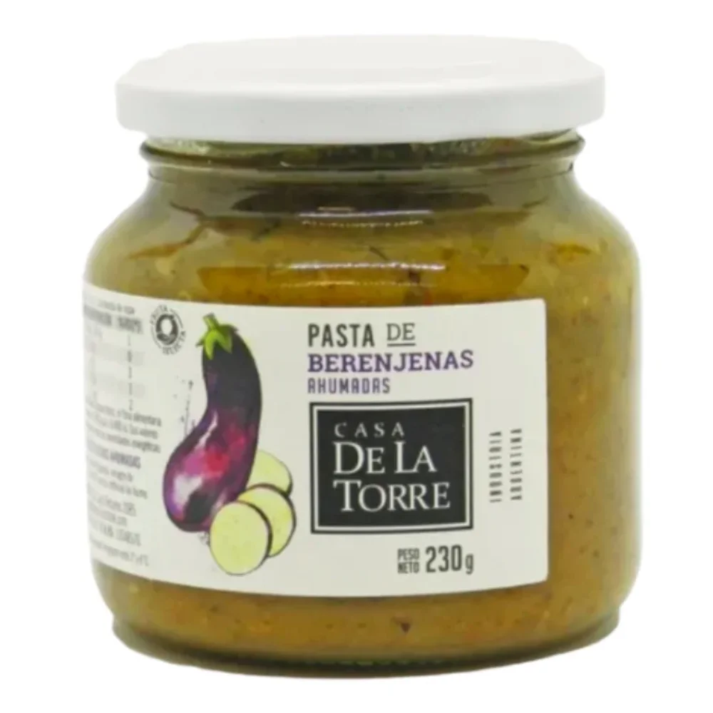 Pasta de Berenjenas Ahumada 230G Casa de la Torre