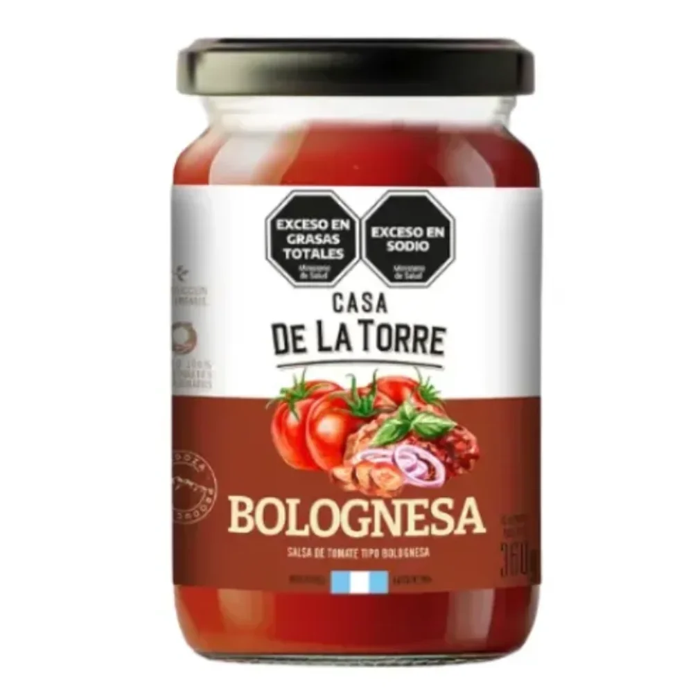 Salsa de Tomate Bolognesa 360G Casa de la Torre