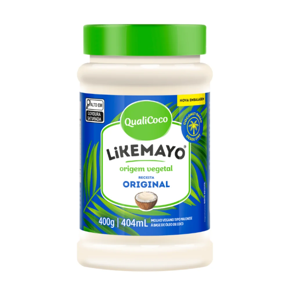 Mayonesa a Base de Cooco Likemayo 400GR Qualicoco