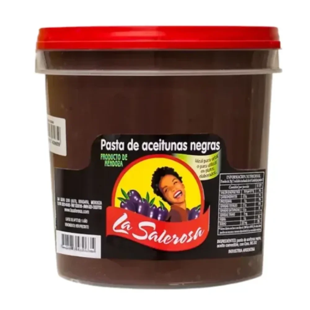 Pasta de Aceituna Negra 8KG la Salerosa
