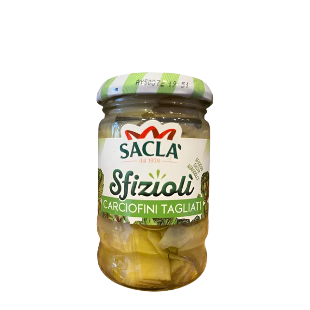 CARCIOFI TAGLIATI *205GR VIDRIO SACLA