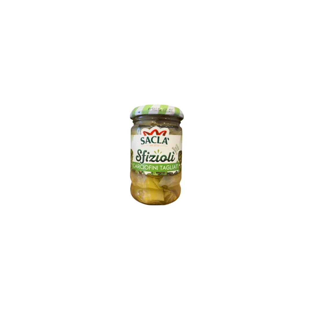 CARCIOFI TAGLIATI *205GR VIDRIO SACLA