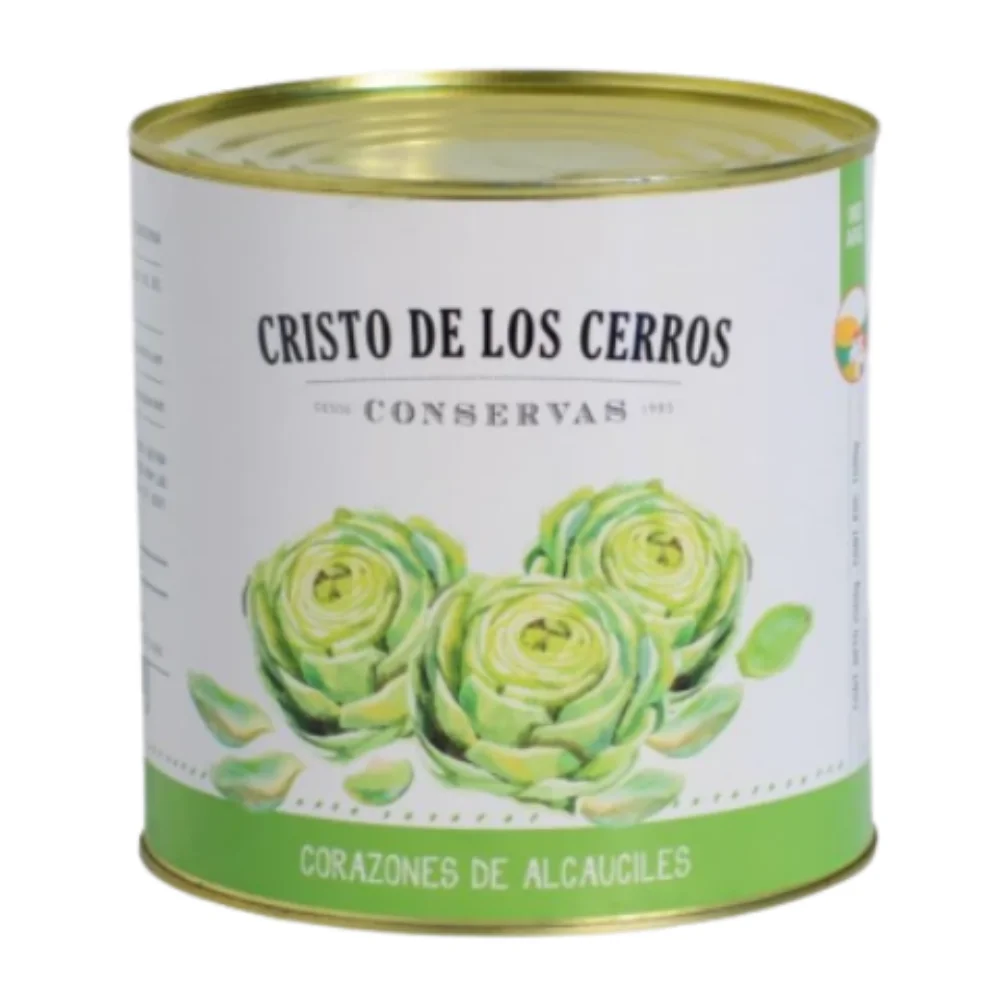 Alcauciles al Natural 2500G Lata Cristo
