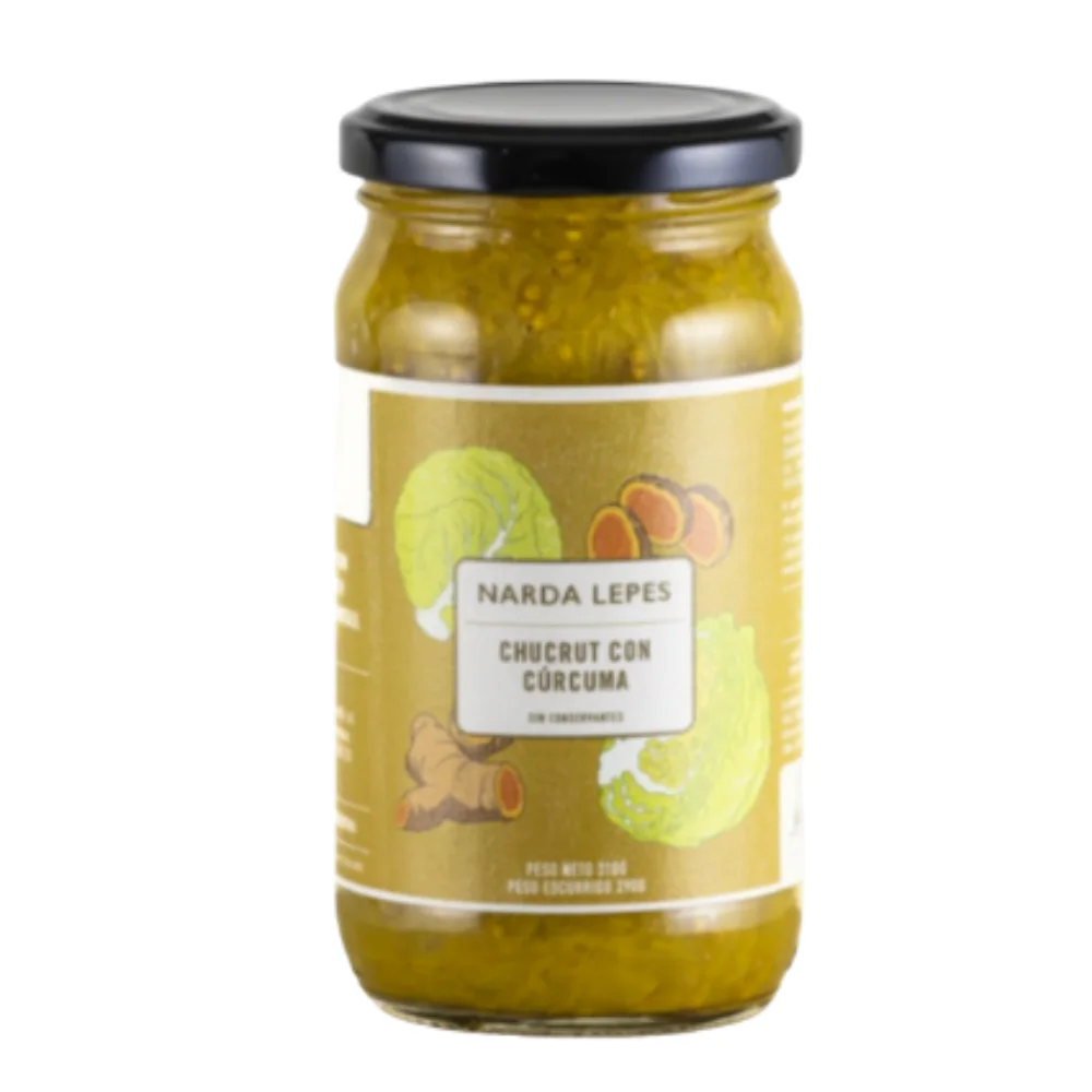 Chucrut con Curcuma 310G Narda Lepes