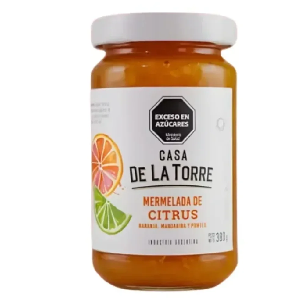 Mermelada de Citrus Recetas Caseras (nar-pom-mand) 380G Casa de la Torre