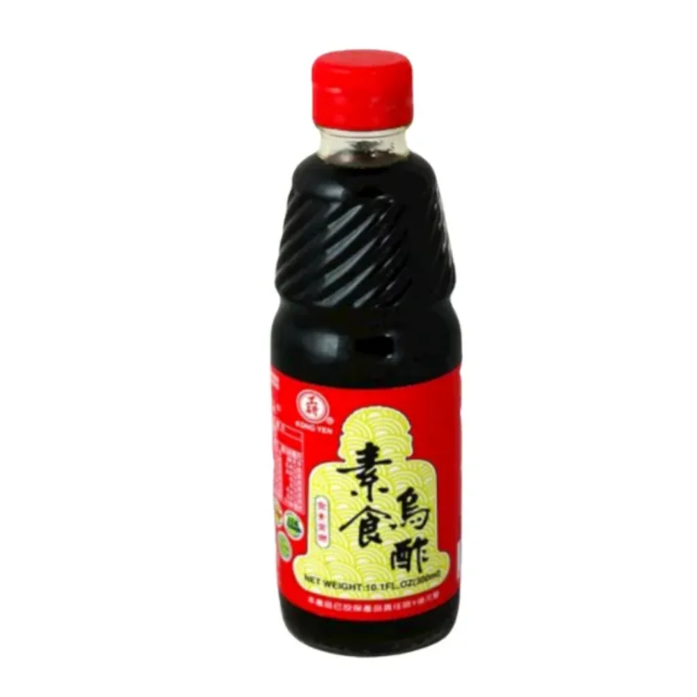 Vinagre de Arroz Glutinoso Negro 300ML Kong Yen