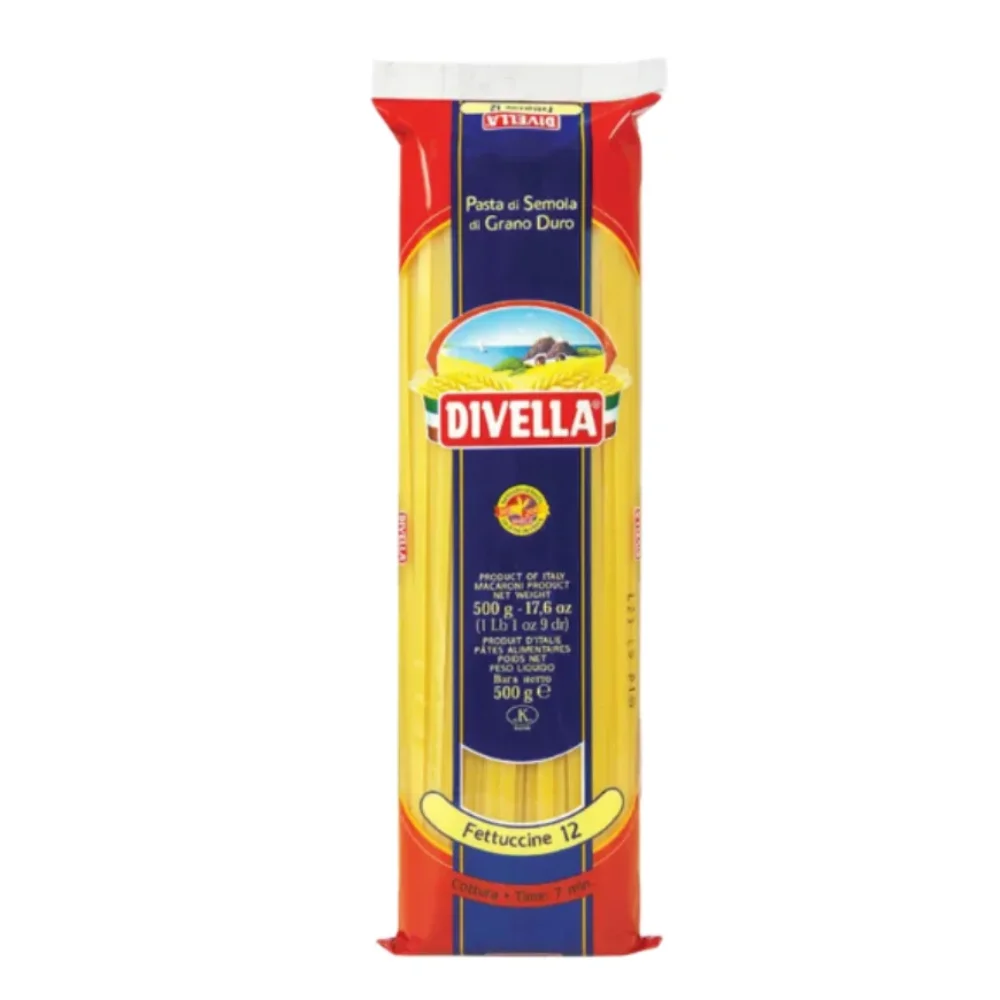 Fettuccine 12 500G Divella
