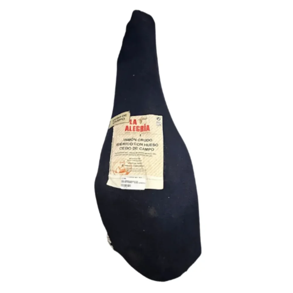 R2) Jamon Crudo C/h Iberico "cebo de Campo" 8,5KG Aprox la Alegria