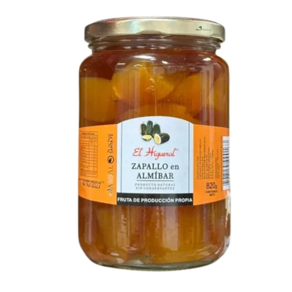 Zapallos en Almibar 820G el Higueral