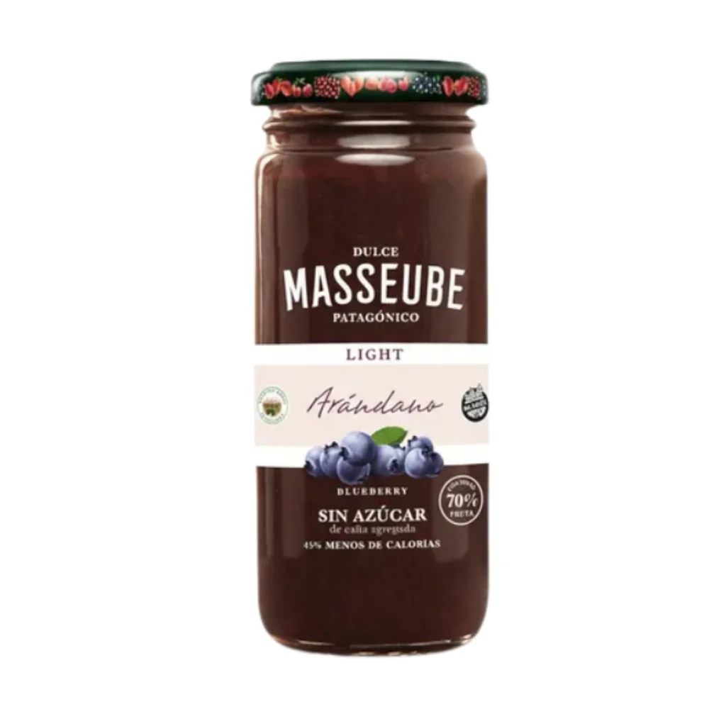 Dulce de Arandano Light Natural 260G Masseube