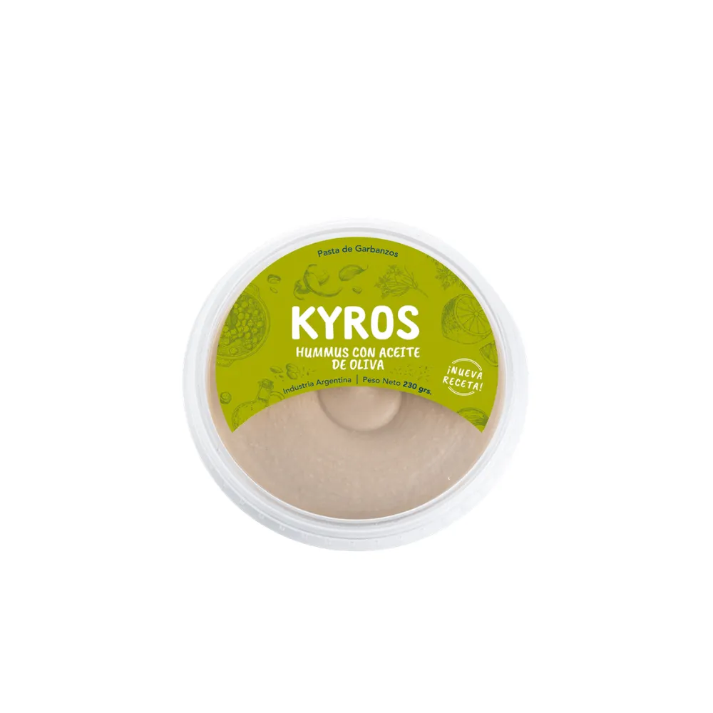 HUMMUS CON ACEITE DE OLIVA *230G KYROS