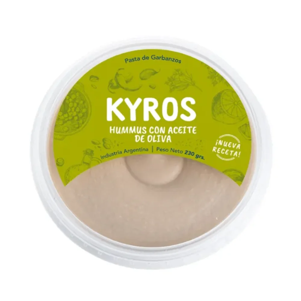 HUMMUS CON ACEITE DE OLIVA *230G KYROS