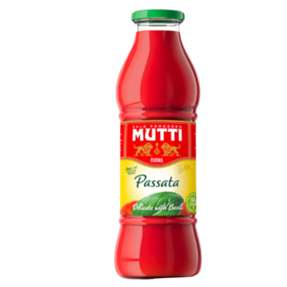 Passata con Basilico 700G Vidrio Mutti