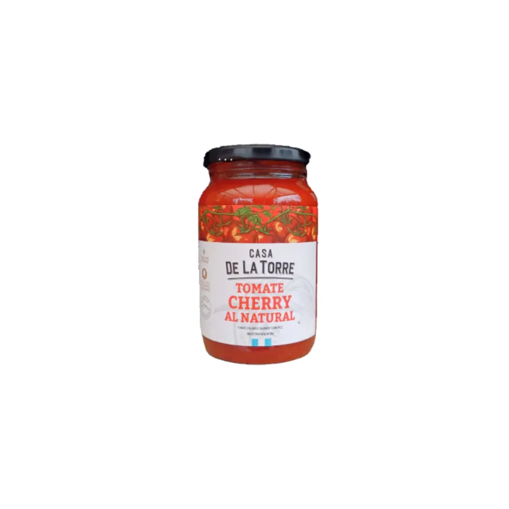 TOMATE CHERRY AL NATURAL *800GR CASA DE LA TORRE