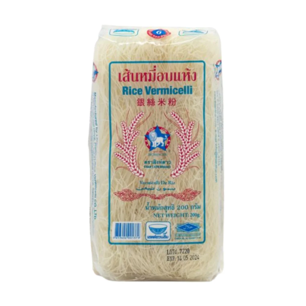 Fideos de Arroz Vermicelli 200G Star Lion