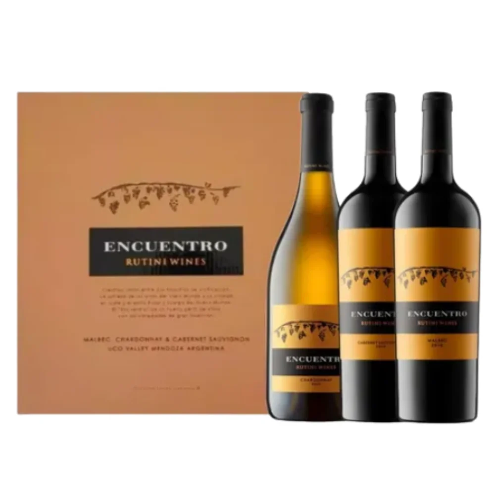 Rutini Encuentros Surtido Estuche X 3 Bot 750ML
