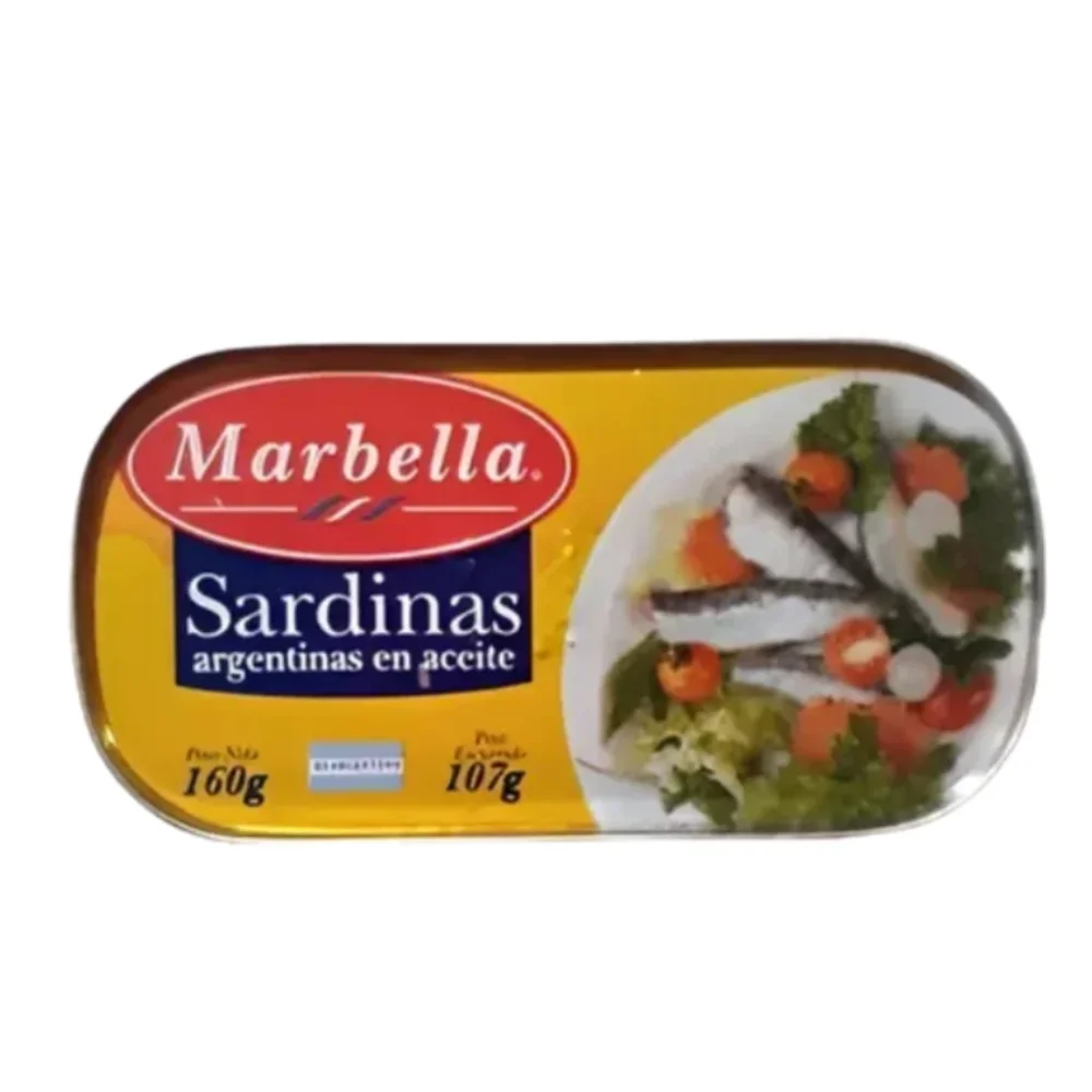 Sardinas en Aceite 160G Marbella