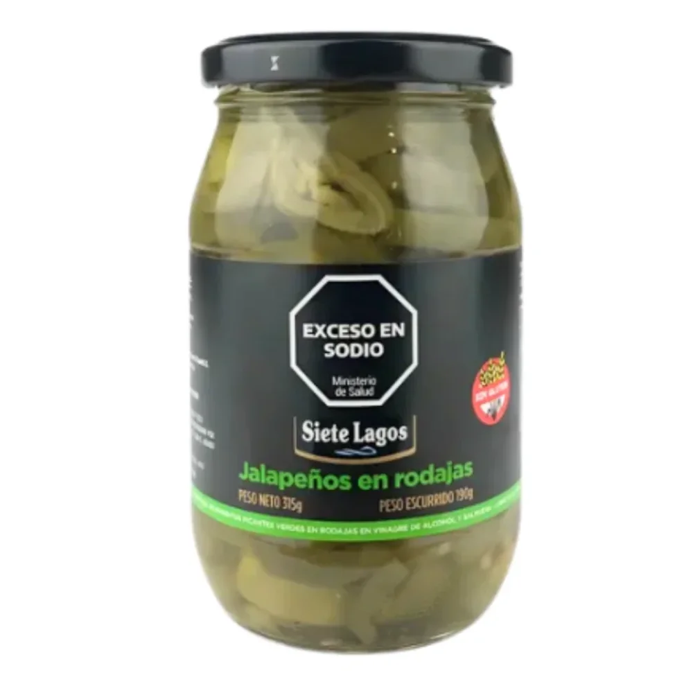 Jalapeño en Rodajas en Vinagre 315GR