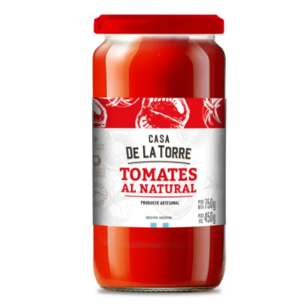 Tomate Entero Pelado 800G Casa de la Torre