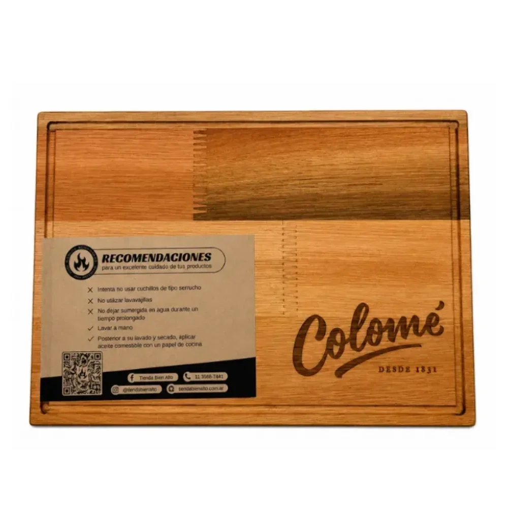 TABLA DE MADERA COLOME