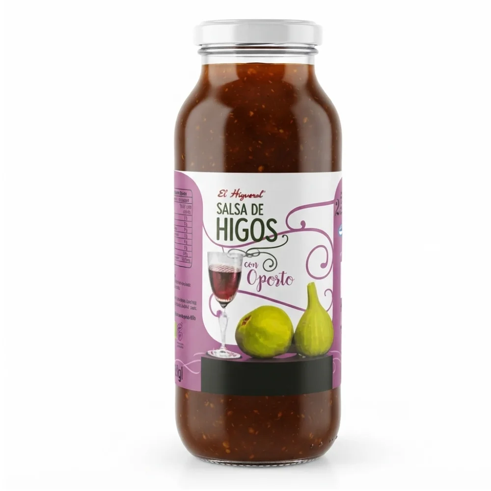 Salsa de Higo con Oporto 270G el Higueral