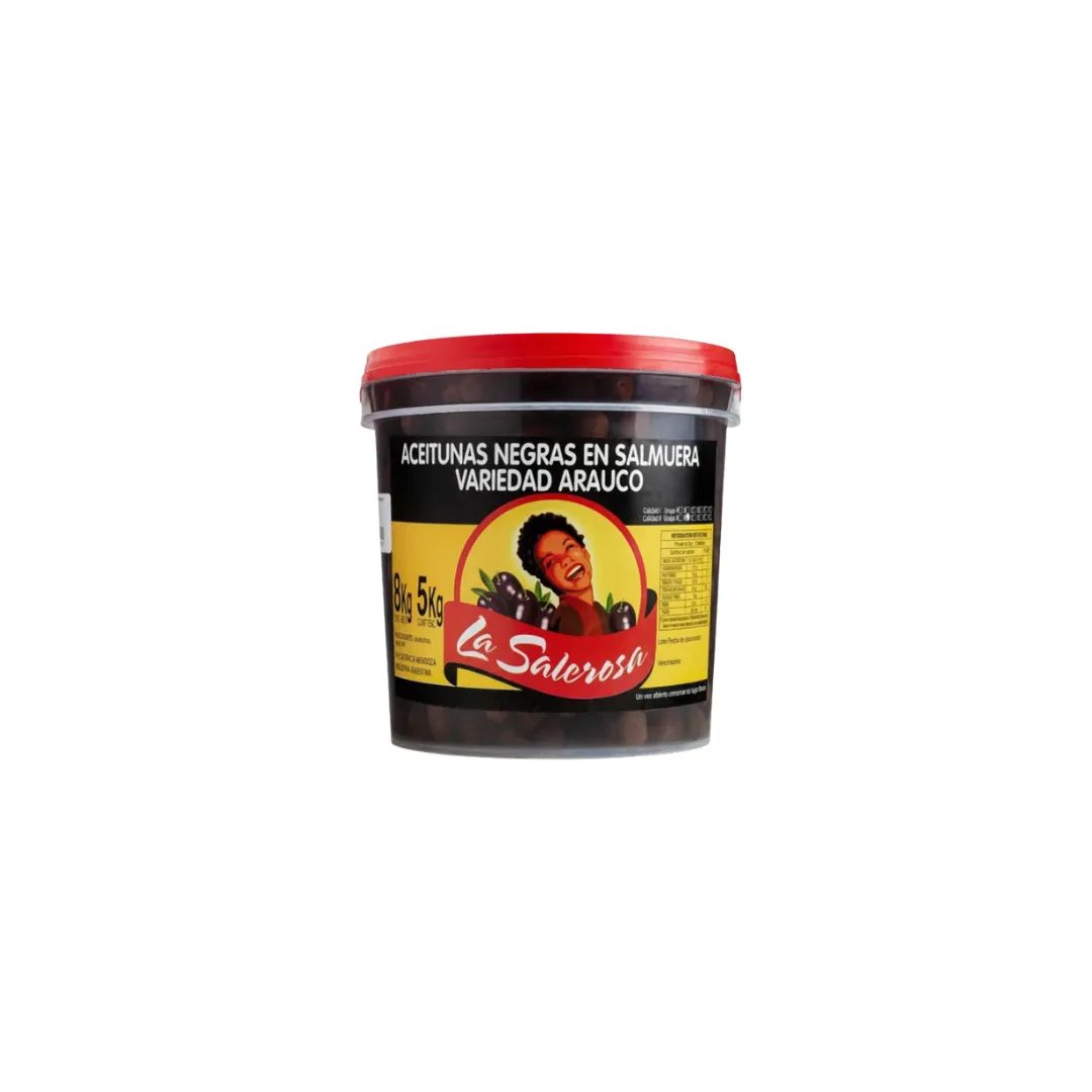 ACEITUNAS NEGRAS N° 00 *5KG LA SALEROSA