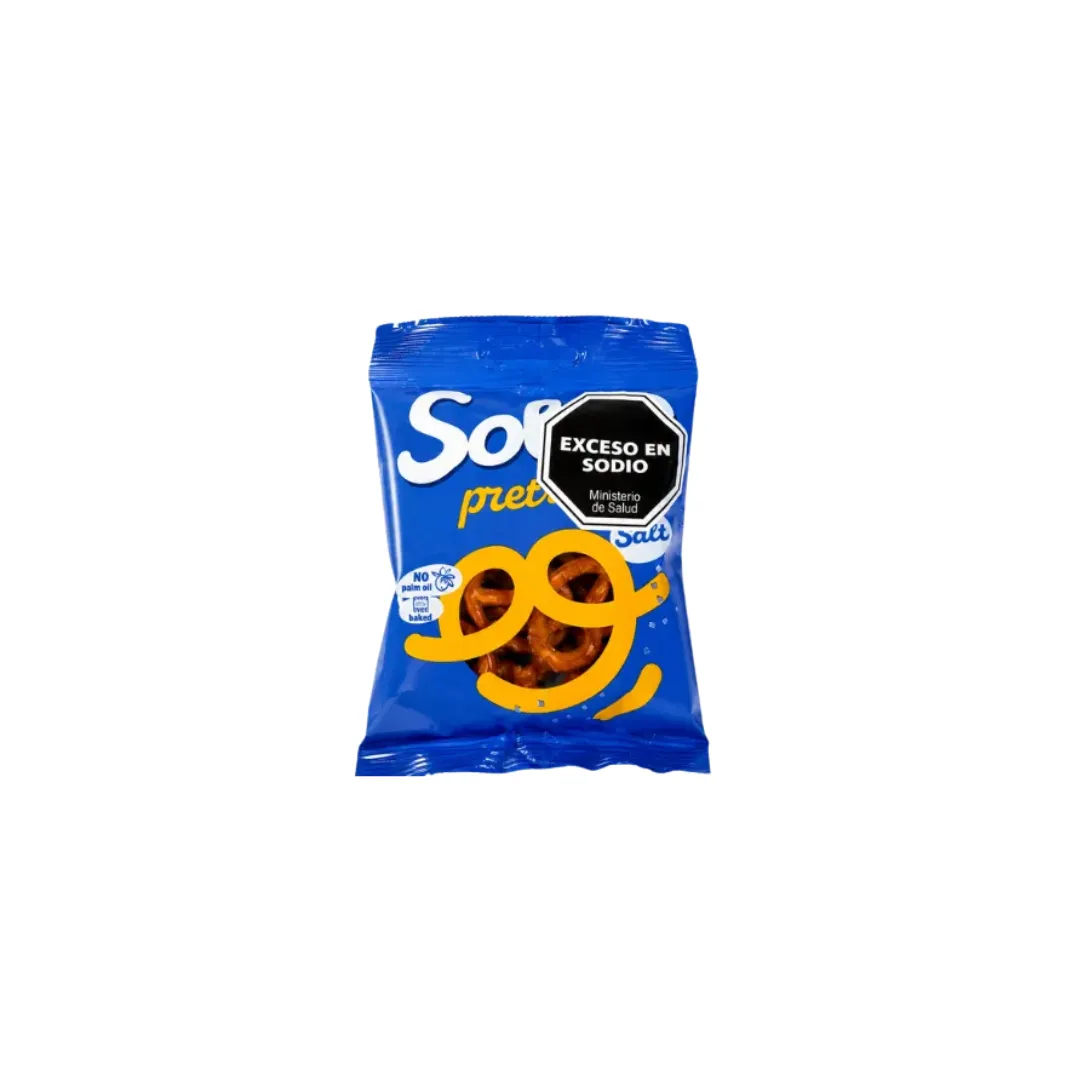 PRETZEL CLASICOS CON SAL *35GR SOLEO