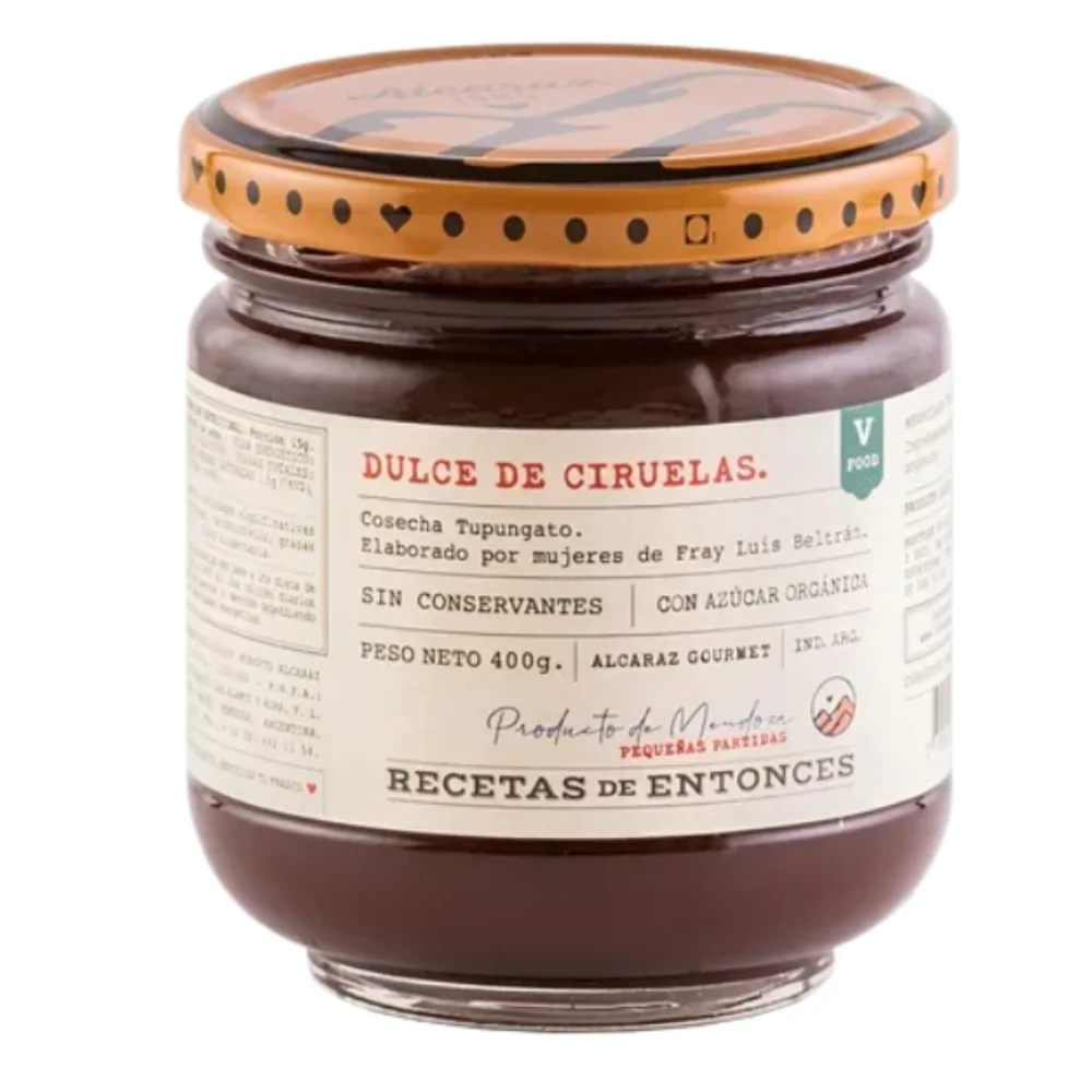 Dulce de Ciruela 400G Dulces Caseros