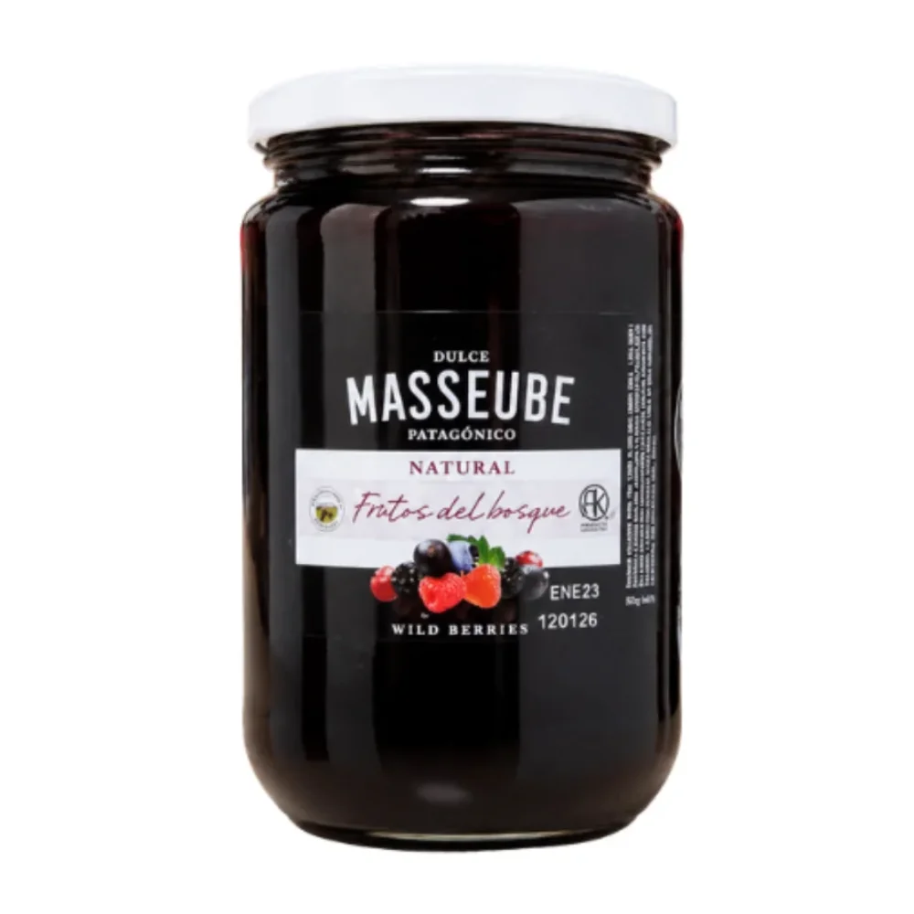 Dulce de Frutos del Bosque Natural 900G Masseube