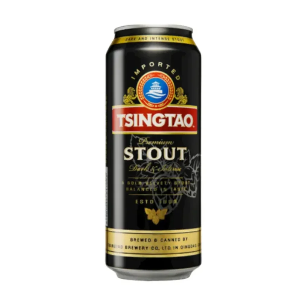 CERVEZA TSINGTAO STOUT *500ML LATA