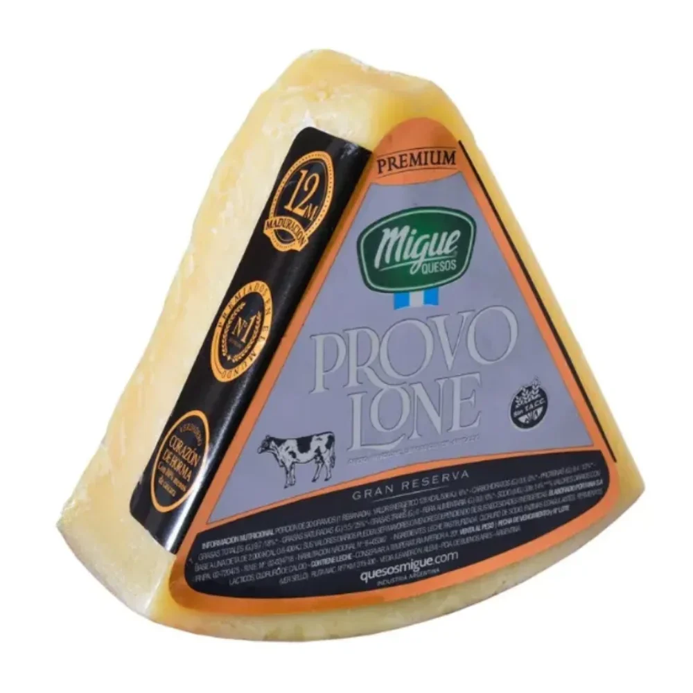 Provolone Corazon de Horma 12 Meses Fraccionado 300GR Migue
