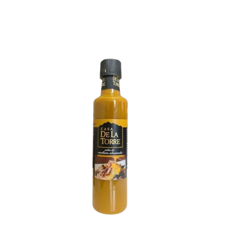 SALSA DE MOSTAZA AHUMADA *250G CASA DE LA TORRE