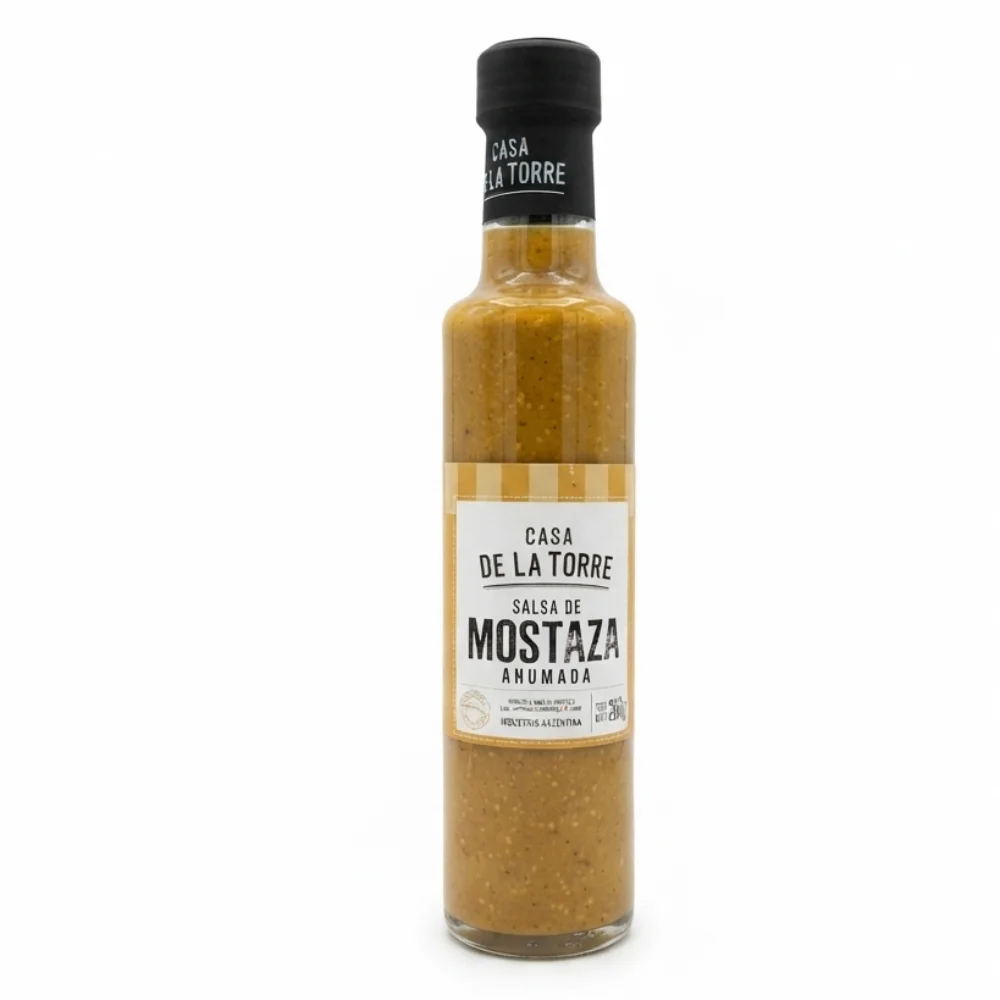Salsa de Mostaza Ahumada 250G Casa de la Torre