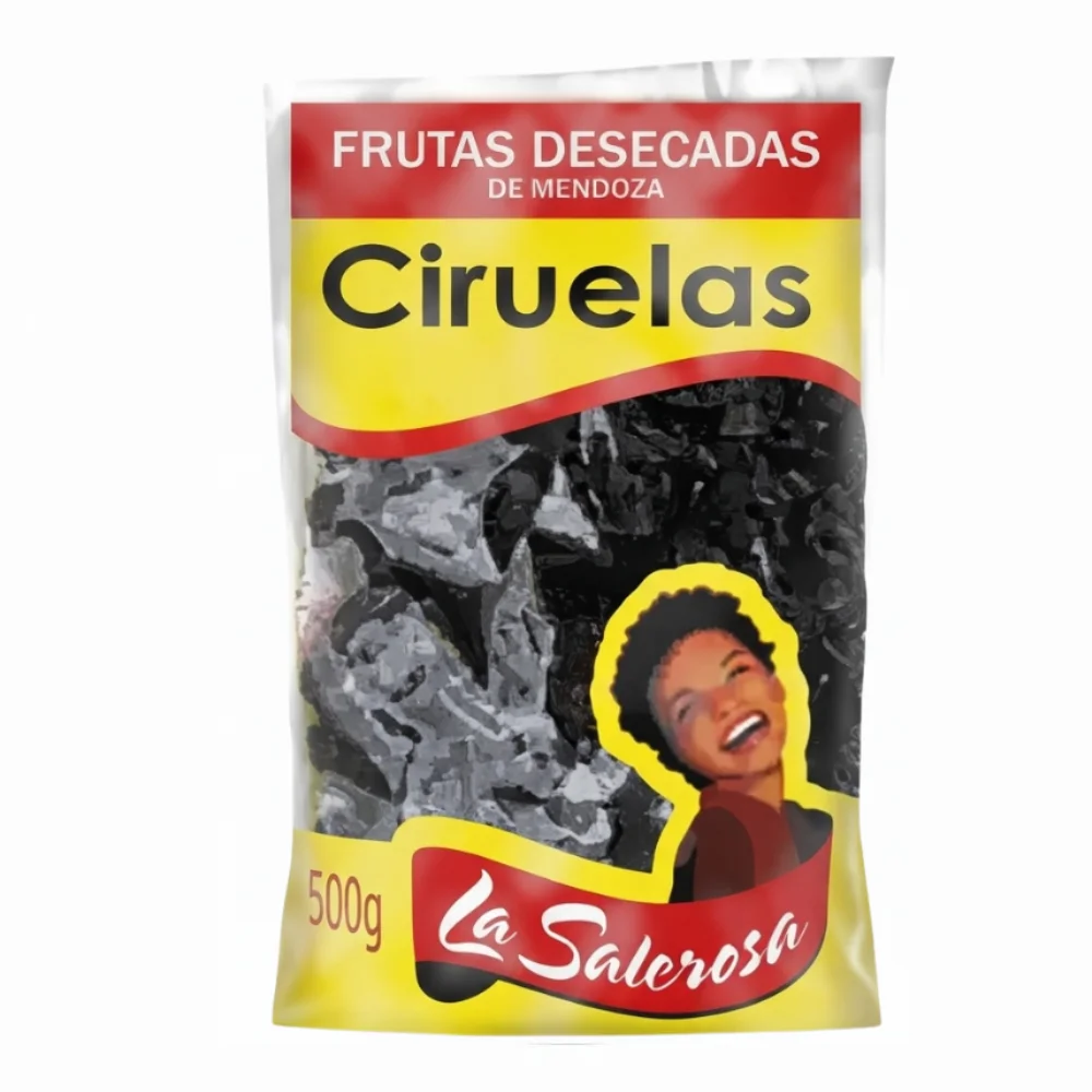 Ciruelas Deshidratadas sin Carozo Tiernizadas 500G la Salerosa