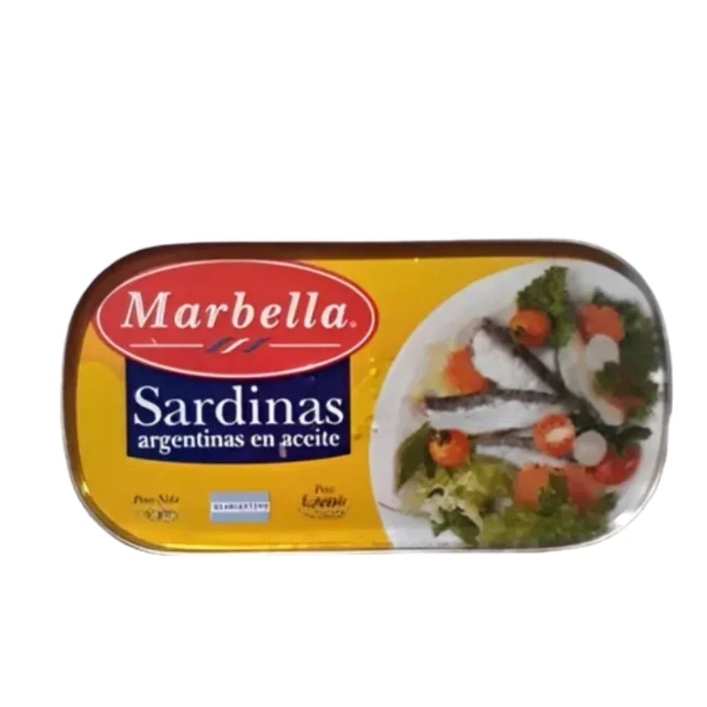 Sardinas en Aceite 120G Marbella