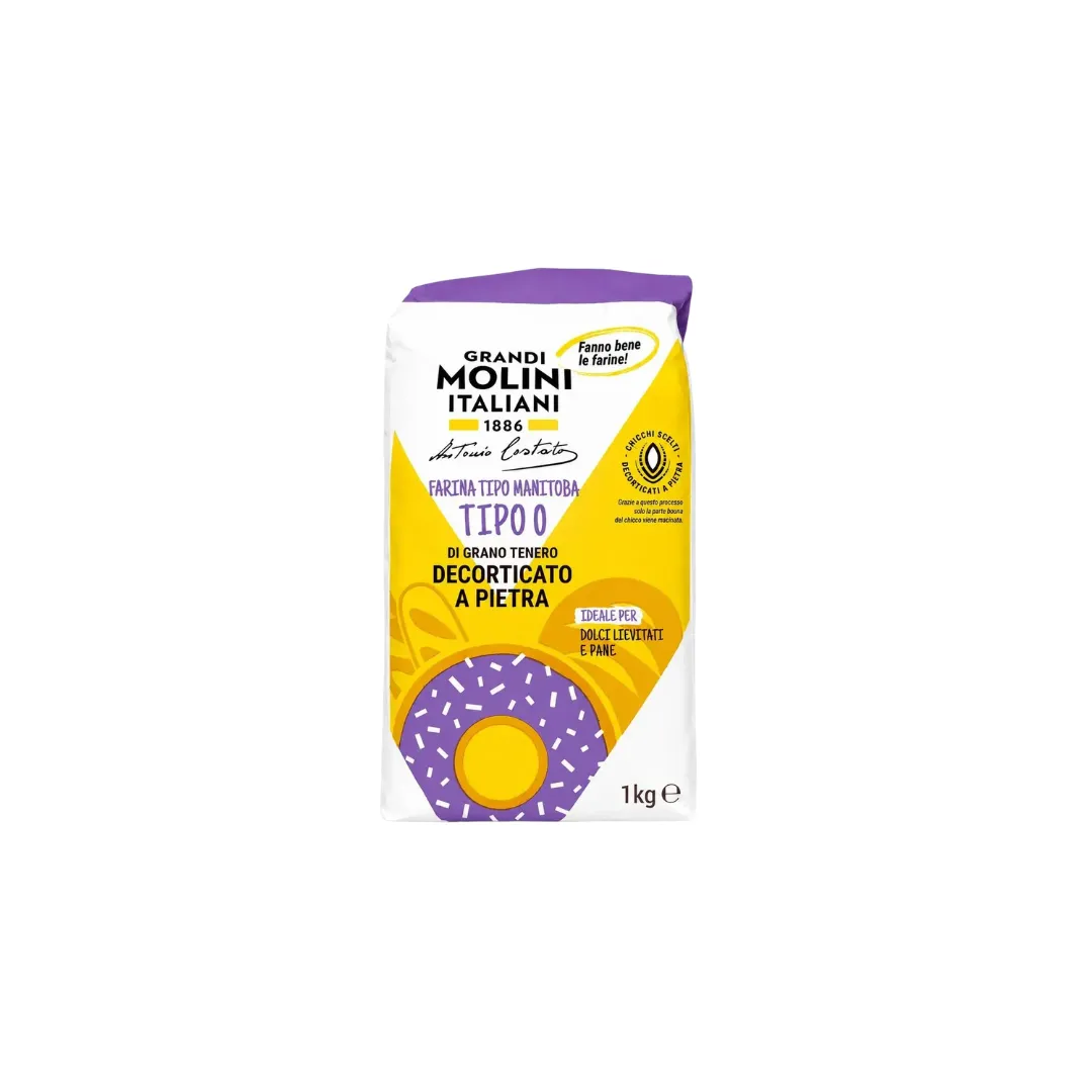 R2) HARINA MANITOBA PANIFICACION *1KG GRANDI MOLINI