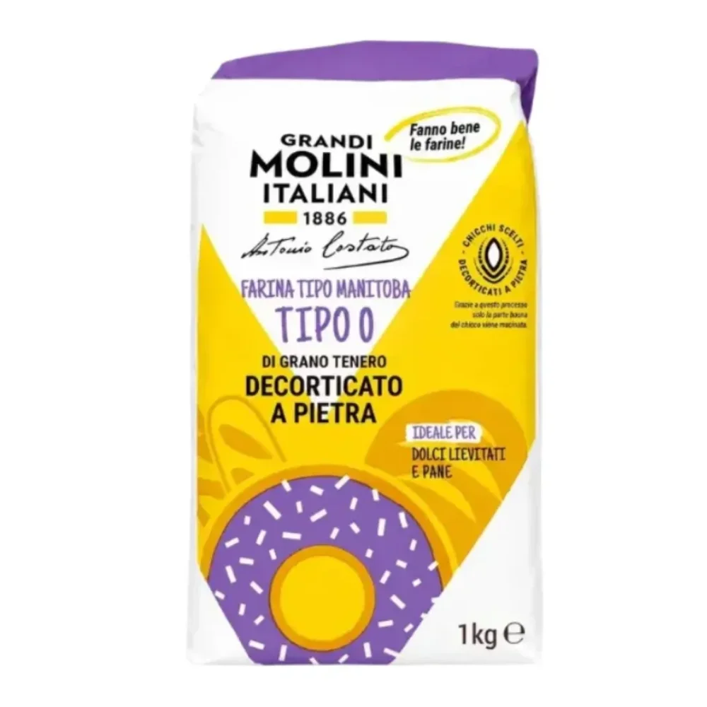 R2) HARINA MANITOBA PANIFICACION *1KG GRANDI MOLINI
