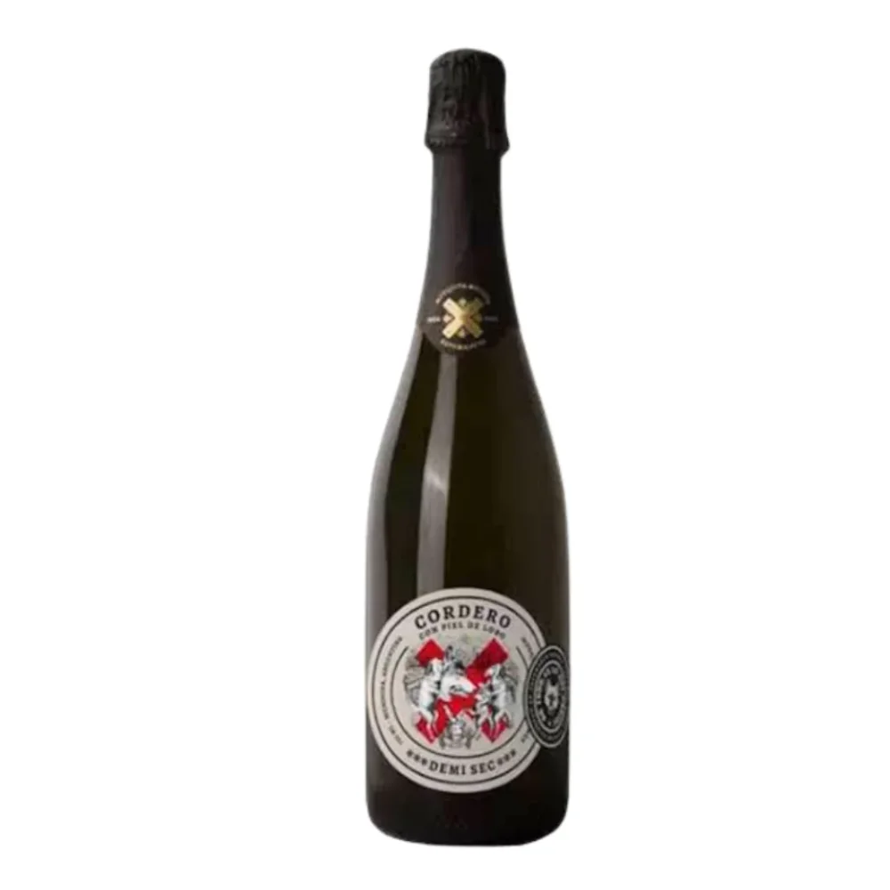 ESPUMANTE CORDERO CON PIEL DE LOBO DEMI - SEC *750 ML