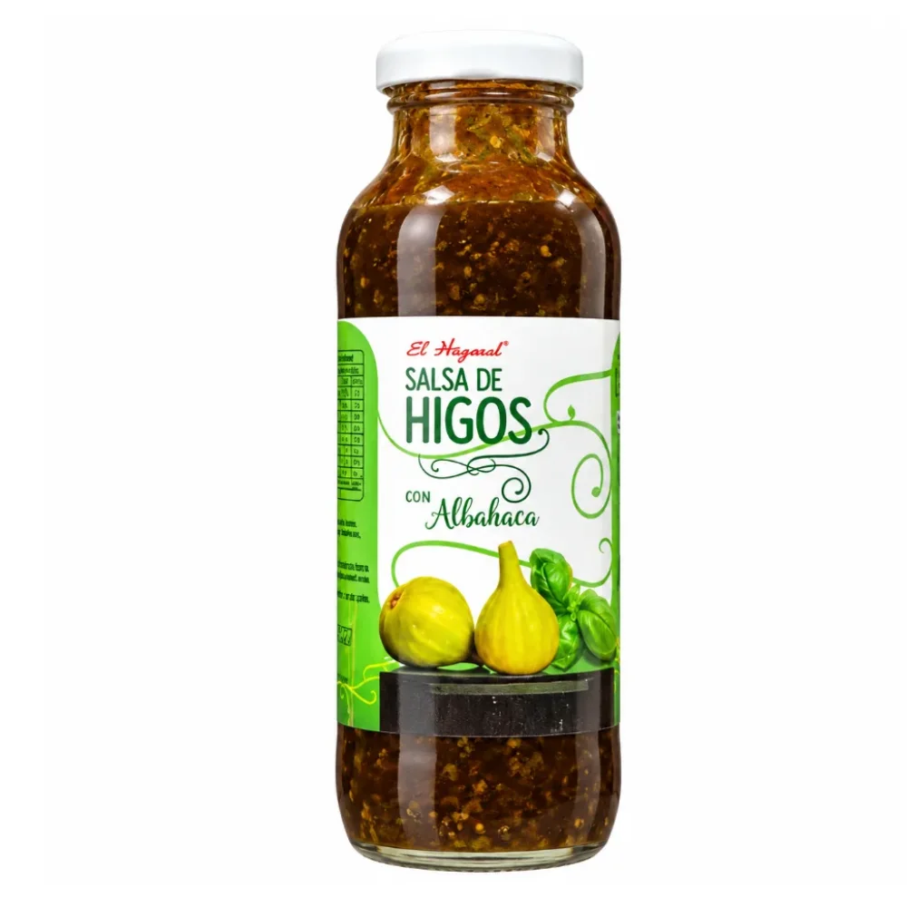 Salsa de Higo con Albahaca 270G el Higueral