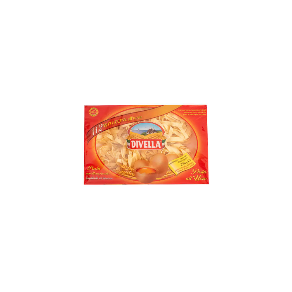 FETTUCCINE ALL UOVO *250G DIVELLA