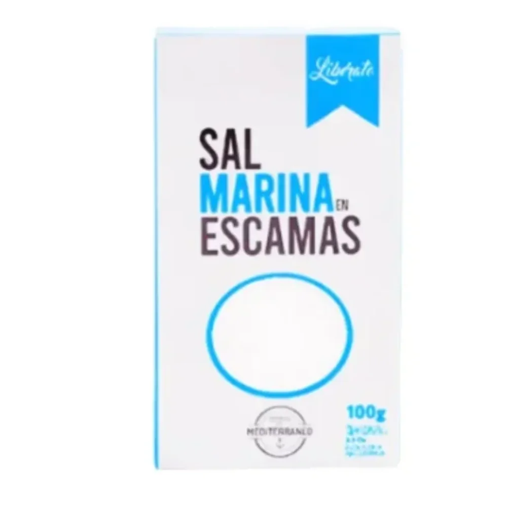 Sal Marina en Escamas 100G Liberato